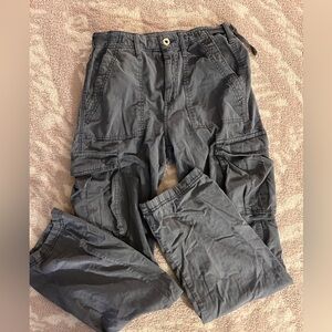 Bershka cargo pants with adjustable waist
